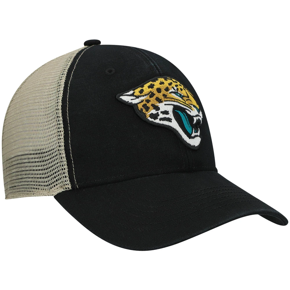 Men's '47 Black Jacksonville Jaguars Flagship MVP Snapback Hat