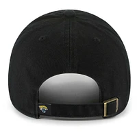 Men's '47 Black Jacksonville Jaguars Pride Cleanup Adjustable Hat