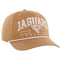 Men's '47 Tan Jacksonville Jaguars Roscoe Rope Hitch Adjustable Hat