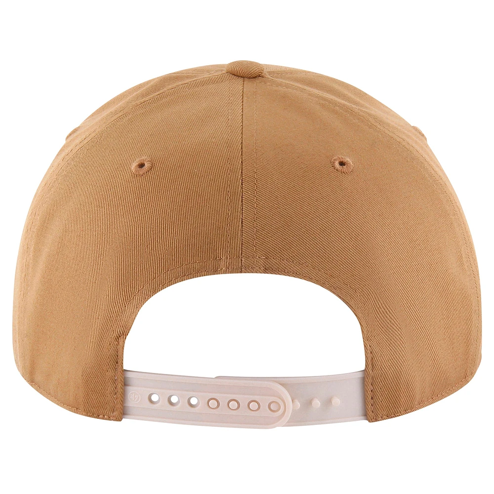 Men's '47 Tan Jacksonville Jaguars Roscoe Rope Hitch Adjustable Hat