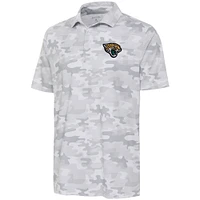 Men's Antigua White Jacksonville Jaguars Collide Polo