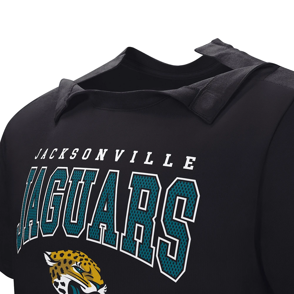 Men's  Black Jacksonville Jaguars Home Team Adaptive T-Shirt