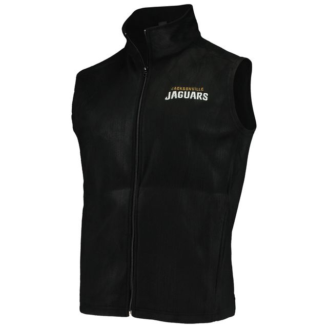 Veste en molleton entièrement zippée Houston Jaguars de Jacksonville pour homme, noire