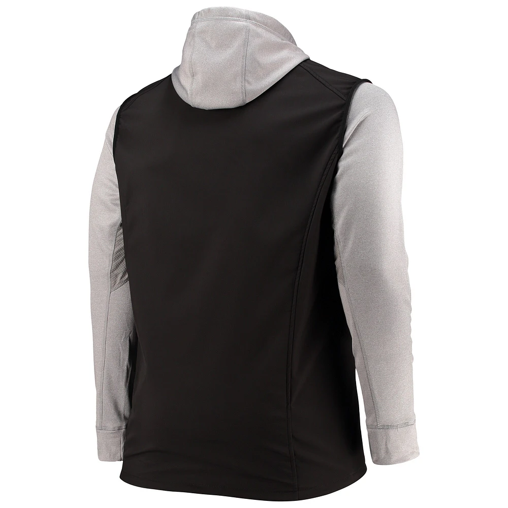 Men's Dunbrooke Black/Gray Jacksonville Jaguars Big & Tall Alpha Full-Zip Hoodie Jacket