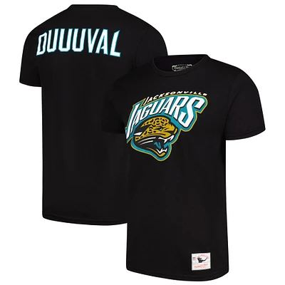 Men's Mitchell & Ness Black Jacksonville Jaguars Duval T-Shirt