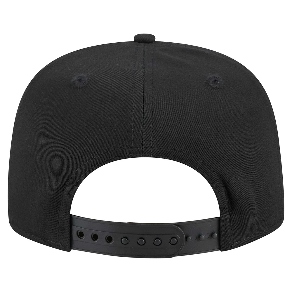 Men's New Era Black Jacksonville Jaguars B-Dub Golfer Snapback Hat