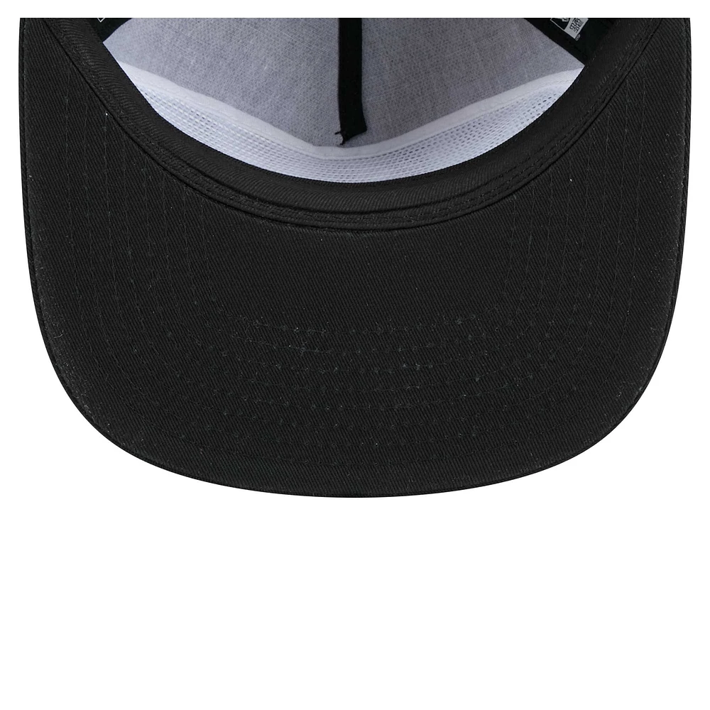 Men's New Era Black Jacksonville Jaguars B-Dub Golfer Snapback Hat