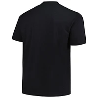 Men's New Era  Black Jacksonville Jaguars Big & Tall Helmet T-Shirt