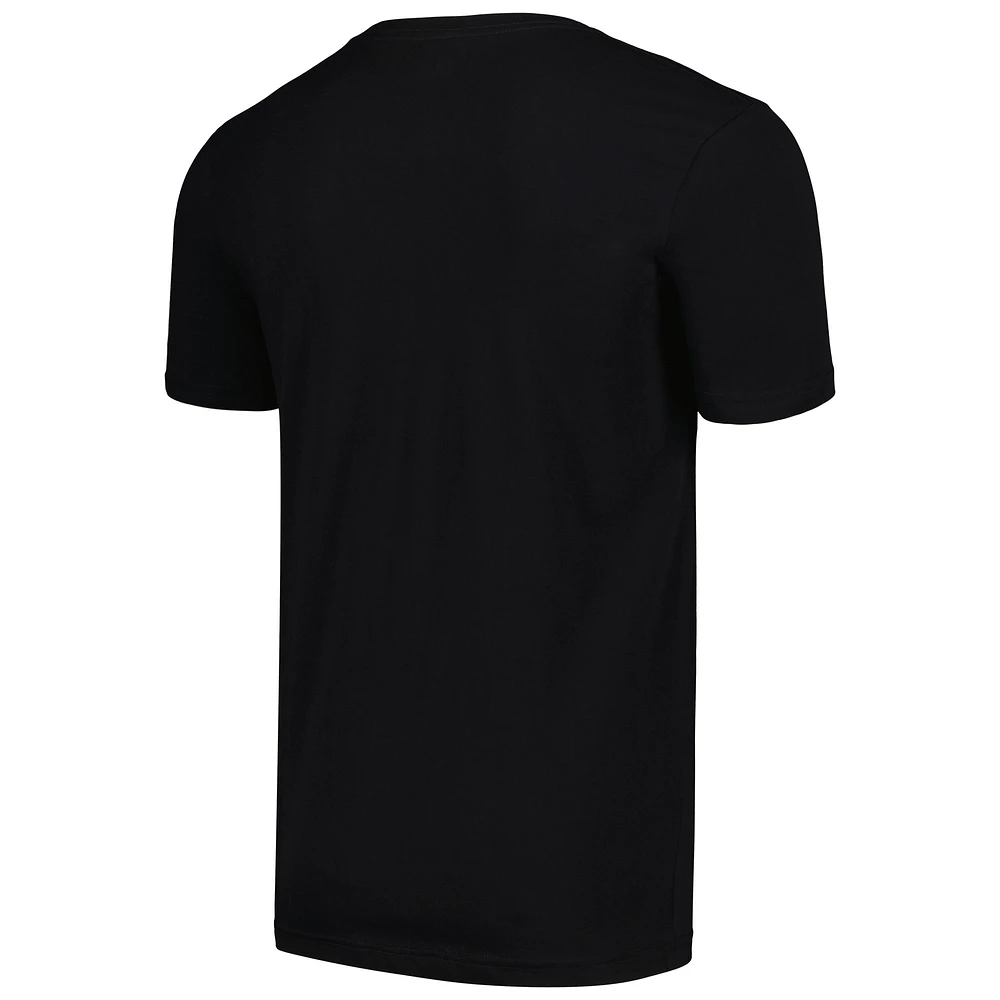 Men's New Era Black Jacksonville Jaguars Camo Logo T-Shirt