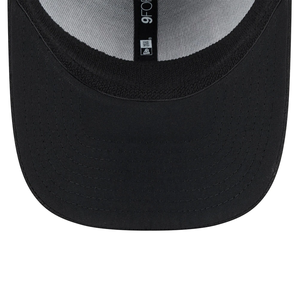 Men's New Era Black Jacksonville Jaguars Main B-Dub 9FORTY Adjustable Hat