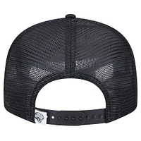 Men's New Era Black Jacksonville Jaguars Main Trucker 9FIFTY Snapback Hat