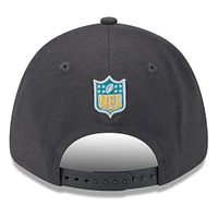 Men's New Era  Graphite Jacksonville Jaguars 2024 NFL Draft 9FORTY Adjustable Hat