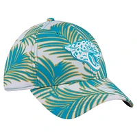 Men's New Era Gray Jacksonville Jaguars Palms 39THIRTY Flex Hat