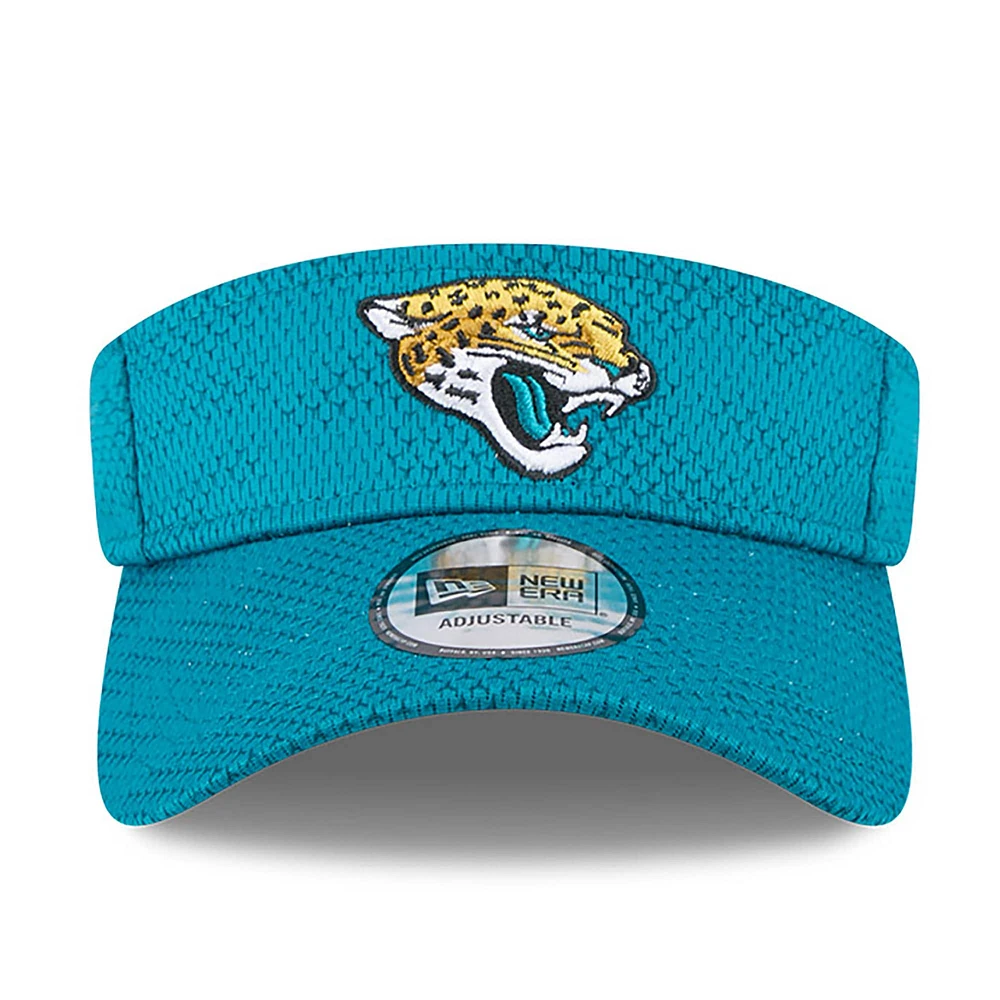 Men's New Era  Teal Jacksonville Jaguars 2024 Sideline Visor