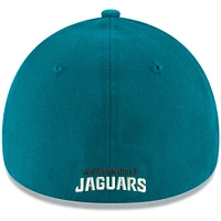 Men's New Era Teal Jacksonville Jaguars 39THIRTY Flex Team Classic Hat