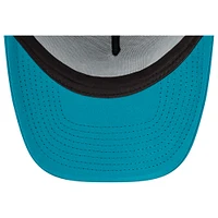 Men's New Era Teal Jacksonville Jaguars  A-Frame Trucker 9FORTY Adjustable Hat