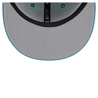Men's New Era Teal Jacksonville Jaguars Main Script 9FIFTY Snapback Hat