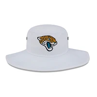 Men's New Era  White Jacksonville Jaguars 2023 NFL Training Camp Panama Bucket Hat