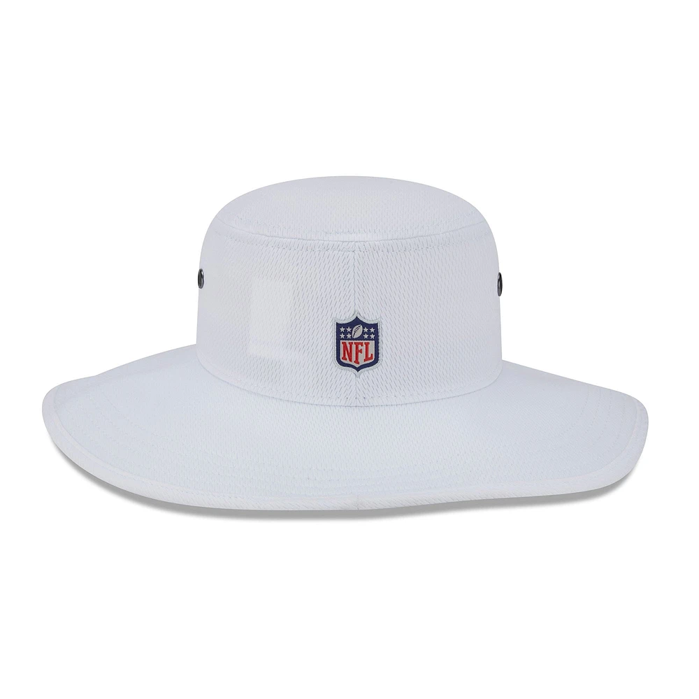 Men's New Era  White Jacksonville Jaguars 2023 NFL Training Camp Panama Bucket Hat