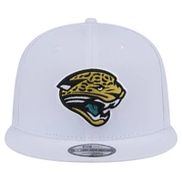 Men's New Era Jacksonville Jaguars Throwback Logo Standard 9FIFTY Snapback Hat