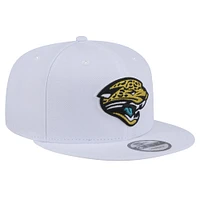 Men's New Era Jacksonville Jaguars Throwback Logo Standard 9FIFTY Snapback Hat