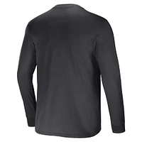 Men's NFL x Darius Rucker Collection by Fanatics Black Jacksonville Jaguars Team Long Sleeve Pocket T-Shirt