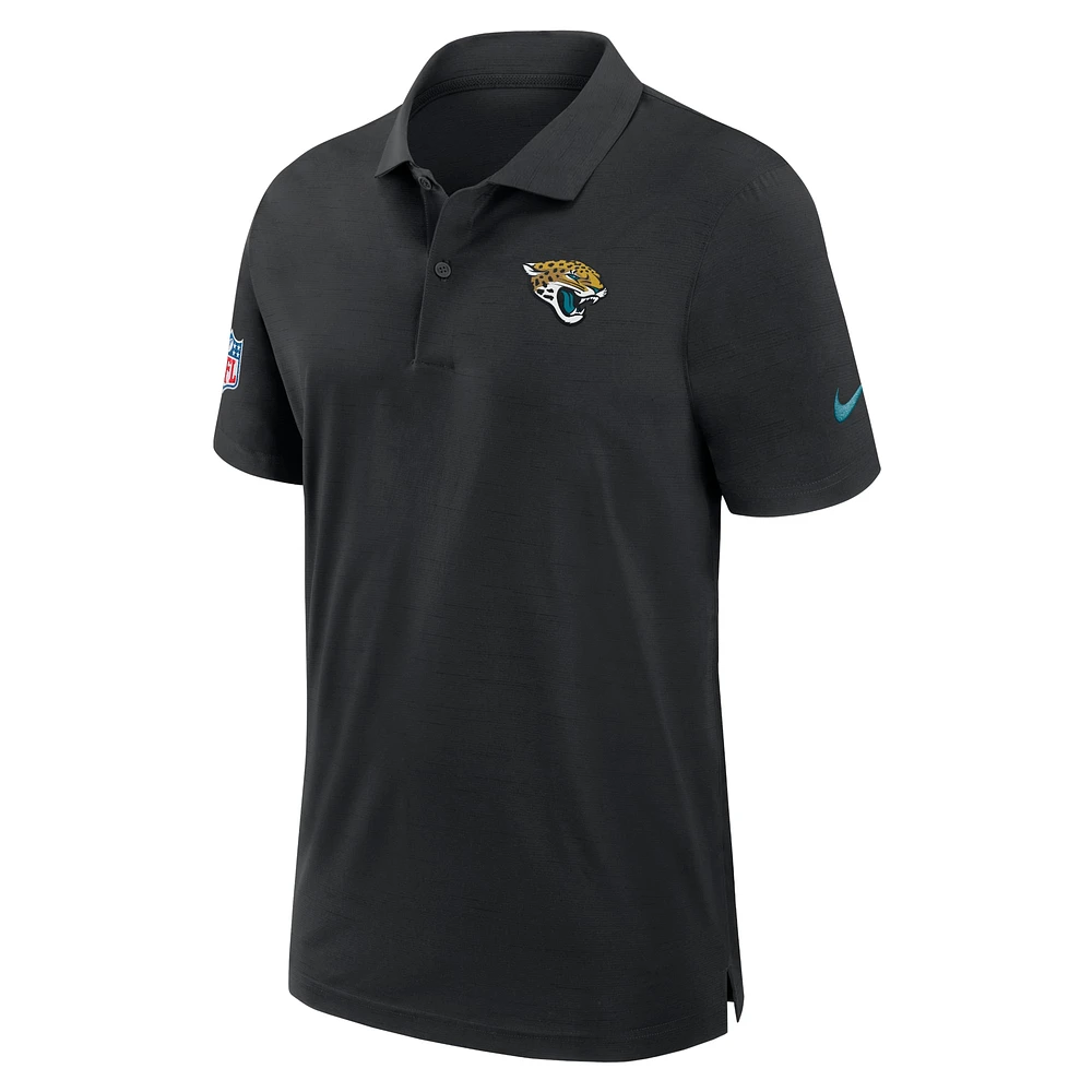 Polo Nike noir Jacksonville Jaguars 2024/25 Sideline Performance pour homme
