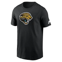 Men's Nike Black Jacksonville Jaguars Rewind Logo Essential T-Shirt