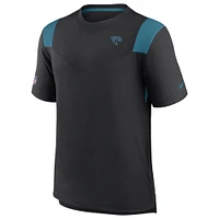 Men's Nike Black Jacksonville Jaguars Sideline Tonal Logo Performance Player T-Shirt