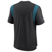 Men's Nike Black Jacksonville Jaguars Sideline Tonal Logo Performance Player T-Shirt