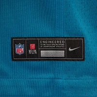 Maillot de jeu joueur Nike Brian Thomas Jr Teal Jacksonville Jaguars pour homme