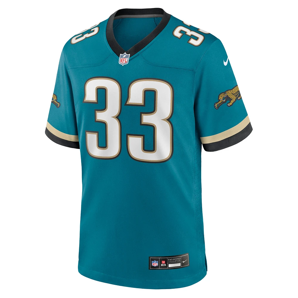 Men's Nike Devin Lloyd Teal Jacksonville Jaguars Prowler Throwback Player Game Jersey