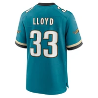 Men's Nike Devin Lloyd Teal Jacksonville Jaguars Prowler Throwback Player Game Jersey