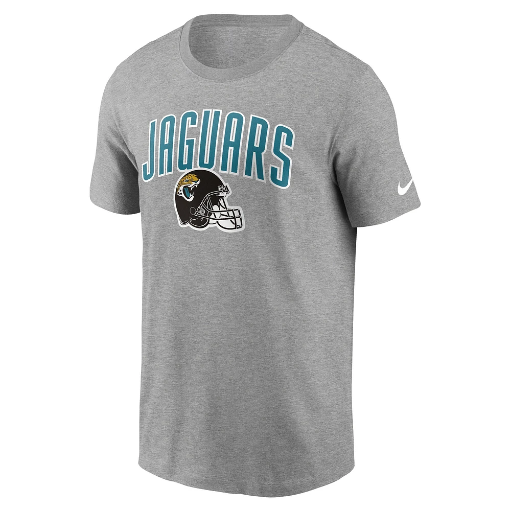 Men's Nike Heathered Gray Jacksonville Jaguars Team Athletic T-Shirt