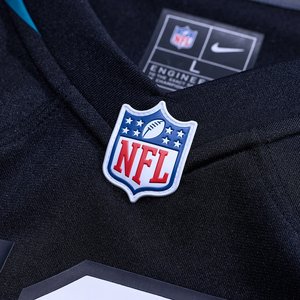 Men's Nike Mark Brunell Black Jacksonville Jaguars Game Retired Player Jersey