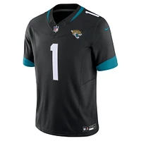 Men's Nike Travis Etienne Black Jacksonville Jaguars Vapor F.U.S.E. Limited Jersey