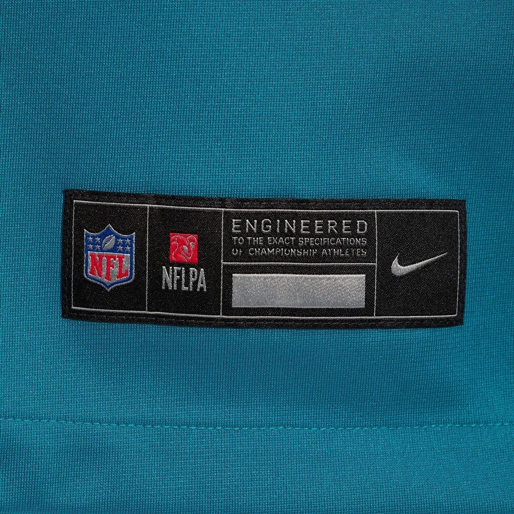 Men's Nike Travon Walker Teal Jacksonville Jaguars Prowler Throwback Player Game Jersey