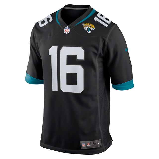 Maillot de jeu alternatif Nike Trevor Lawrence pour hommes, noir, Jacksonville Jaguars