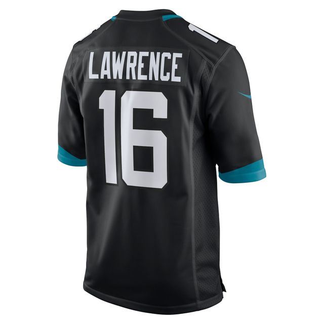 Maillot de jeu alternatif Nike Trevor Lawrence pour hommes, noir, Jacksonville Jaguars