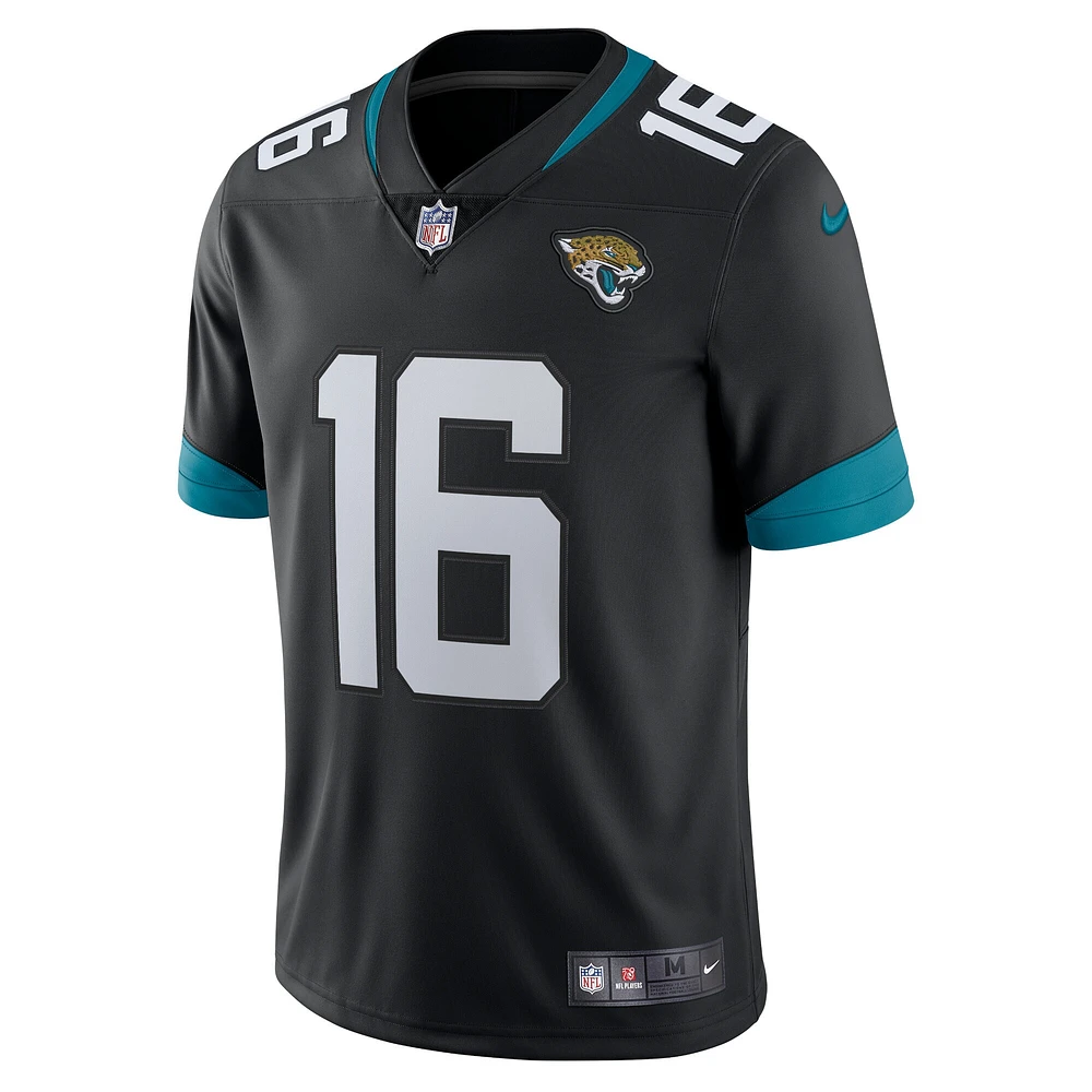 Maillot Nike Trevor Lawrence noir Jacksonville Jaguars Alternate Vapor Limited pour homme
