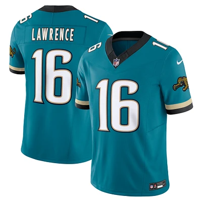Maillot Nike Trevor Lawrence Jacksonville Jaguars Prowler Throwback Vapor F.U.S.E. Limited pour homme