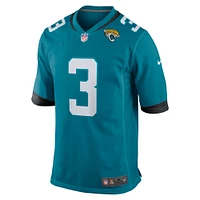 Men's Nike Tyson Campbell  Teal Jacksonville Jaguars Team Game Jersey
