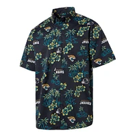 Men's Reyn Spooner Black Jacksonville Jaguars Kekai Button-Up Shirt