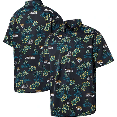 Chemise boutonnée pour homme Reyn Spooner noire Jacksonville Jaguars Kekai