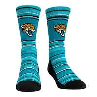 Men's Rock Em Socks Jacksonville Jaguars Primary Crew & Boxer Briefs Combo Pack