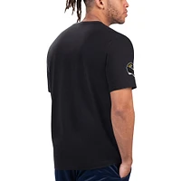 Men's Starter Black/Teal Jacksonville Jaguars Finish Line Extreme Graphic T-Shirt