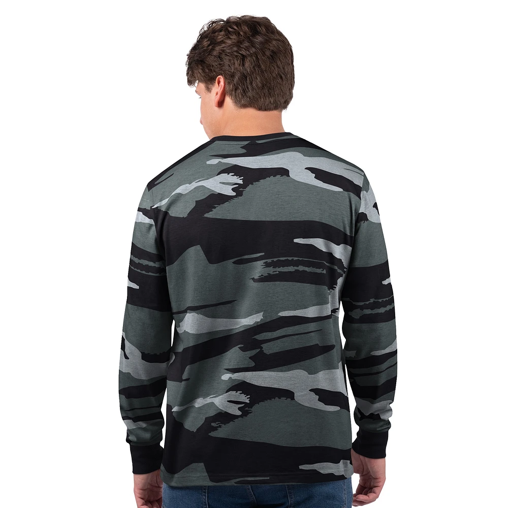 Men's Starter Gray Jacksonville Jaguars Thursday Night Gridiron Long Sleeve T-Shirt