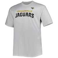 Men's White Jacksonville Jaguars Big & Tall Hometown Collection Hot Shot T-Shirt