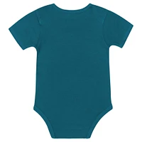 Newborn & Infant Jacksonville Jaguars Dynamic Duo Bodysuit, Bib Knit Hat Set