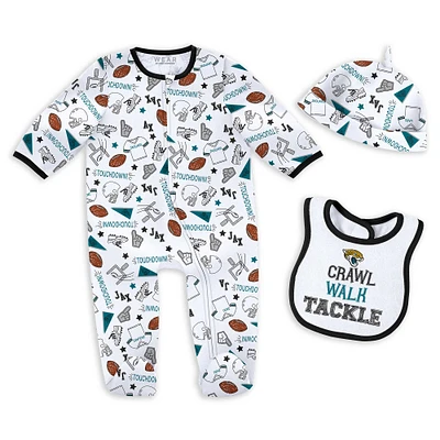 Ensemble de sommeil et jeu pour nouveau-nés nourrissons par Erin Andrews Jacksonville Jaguars